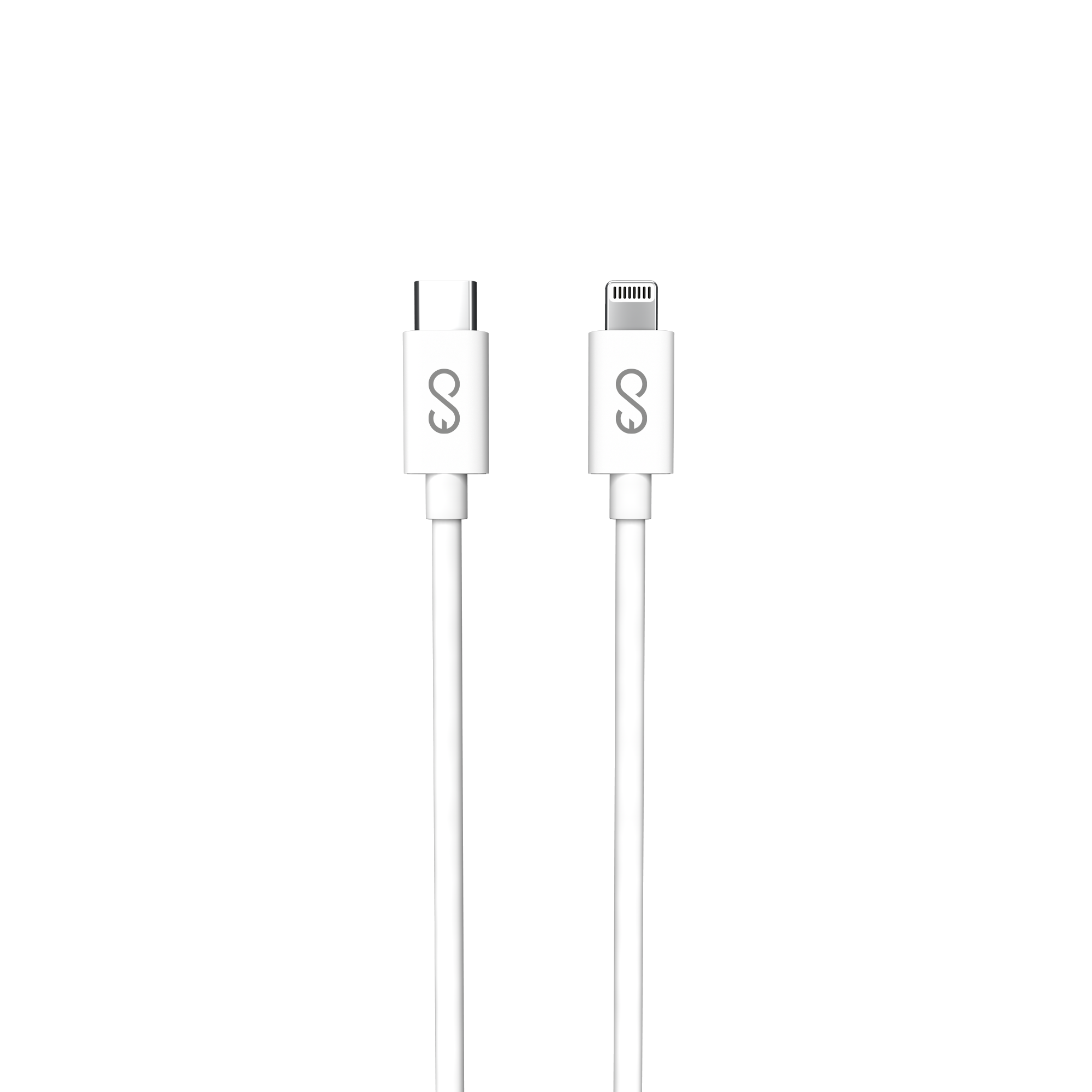 LIGHTNING TO USB-C WHITE CABLE