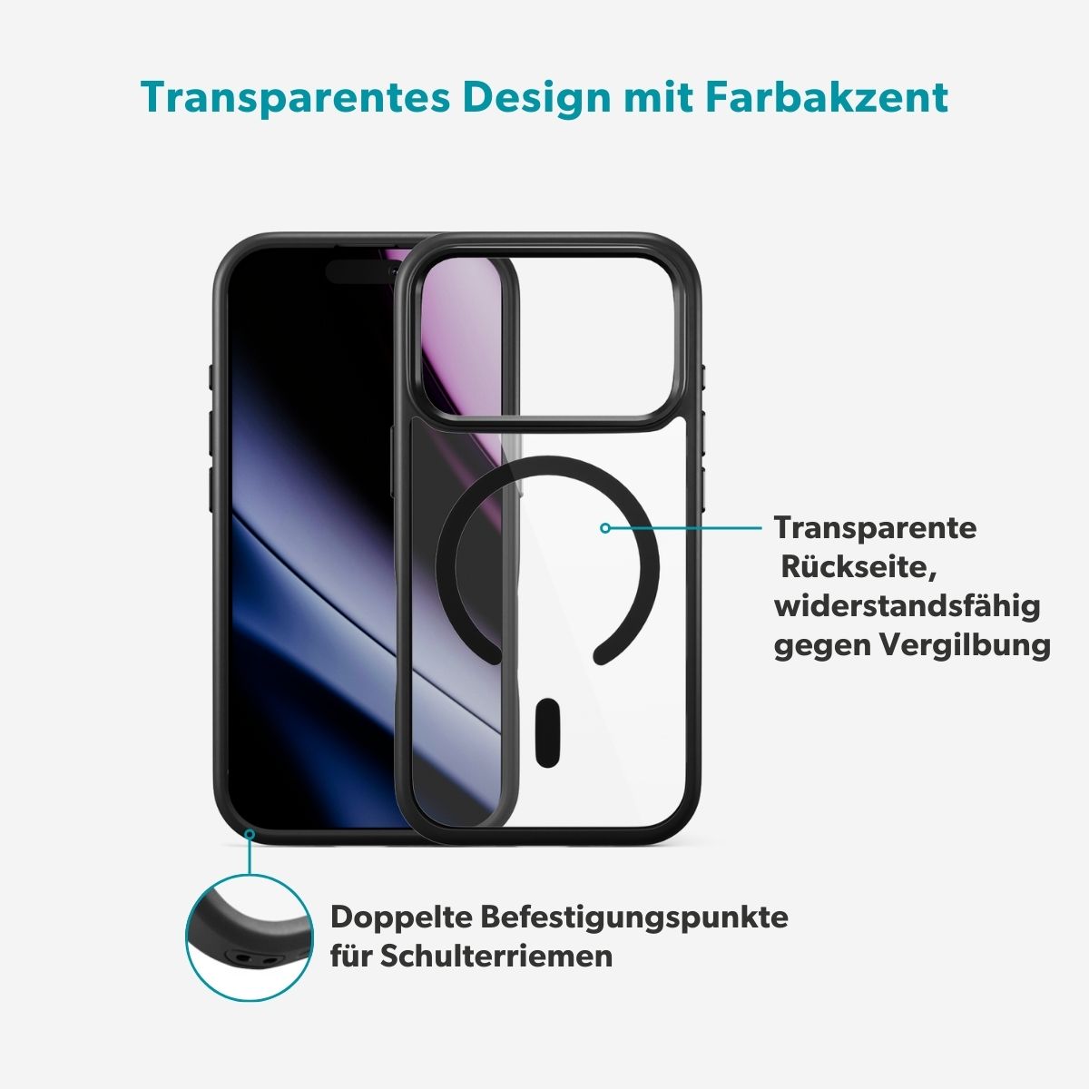 schwarz transparent